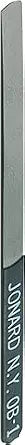 Jonard OB-1/12 Burnisher with Black Plastic Insulated Handle, for Fine Contacts, 3" Length x 3/16" Width x 0.007" Thickness (Pack of 12)