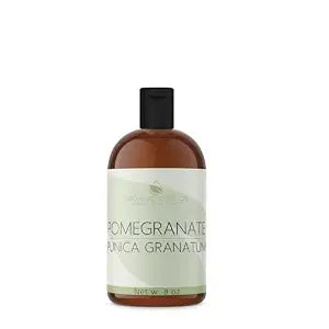 Pomegranate Seed Oil - 8 oz - Pure, Unrefined, Non GMO, Cold Pressed, Sweet Carrier Oil for Hair, Skin Nails Body Face DIY Soaps & More - Hydrate Nourish Replenish Moisturize - Packaging May Vary