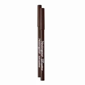 Neutrogena Smokey Kohl Eyeliner with Antioxidant Vitamin E, Water-Resistant & Smooth-Gliding Eyeliner Makeup, Dark Brown, 0.014 oz (Pack of 2)