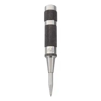 Starrett Steel Automatic Center Punch, 5-1/4" Length, 11/16" Punch Diameter
