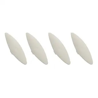 Bumper Kit of Toilet Seat, Replacement Repair Part K-1133070 Toilet Seat Bumpers Service Compatible with Kohler Toilet k-4636 k-4713, Pack of 4, White