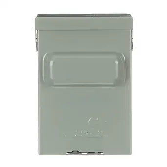 Midwest 30A Weatherproof Fused AC Disconnect Switch 240V 1 Phase