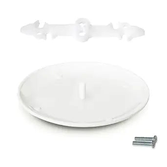 CP3540 Ceiling Box Cover Plate, White, Fits 3.5-4 in Boxes