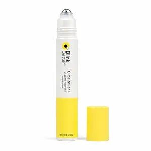 BlinkBetter CicaRoller+ Cooling Eye Roller Serum for Eyelids and Under Eyes ��� Refreshes, Revitalizes, Smooths & Hydrates Tired Eyes with 2.5% Caffeine, Peptides, Cica & Panthenol, 15 ml