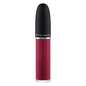 MAC Cosmetics Powder Kiss Liquid Lipcolour - 983 Burning Love (Deep intense berry) .17 oz / 5 ml