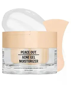 PEACE OUT Acne Gel Face Moisturizer to Target Acne (1.69 fl oz)