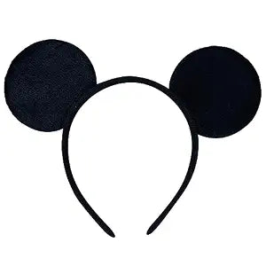 Totelux Mouse Ears Headband Mice Ears Hair Bands Classic Black Hair Accessories for Women Birthday Halloween Party Favors
