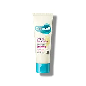 Derma B Urea 9.8% Foot Cream, 2.7 fl oz (80ml)