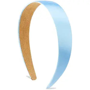 Atoden Blue Satin Headband for Women Girls