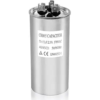 Upgrade 3314471.017 RV Air Conditioner Motor Capacitor 55/15 MFD