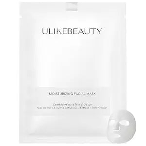 Moisturizing Facial Mask for Most Skin Types, Deep Hydrating Overnight Hydrogel Mask for Calming, Brightening & Repairing, 5 Pcs Per Case