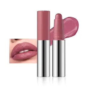 Dusty Rose Mauve Matte Lipstick Crayon ��������� Waterproof Long Lasting Lip Liner Pencil, High Pigment Creamy Velvet Lipstick, Non-Drying