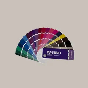 Deep Winter Color Analysis Fan ��� 90 Colors, 18 Combos + Style