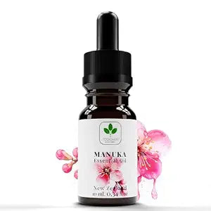 Pure Manuka Essential Oil for Skin, Nails, Scalp & Aromatherapy 0.34 fl oz