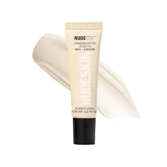 Nudestix Hydrating Peptide Lip Butter ��� Glossy Lip Balm with Avocado, Shea Butter & 2% Peptides for Hydration & Plumping | Clean, Vegan & Cruelt