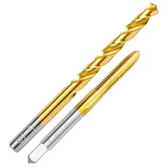 M6x1.0 Tap and 5.0mm Drill Bit for Metal,M2 HSS Metric Drill and Tap Set