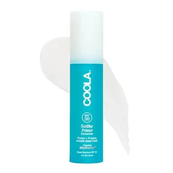 COOLA SunBlur Matte Makeup Primer SPF 50, Invisible Face Sunscreen, 1 fl oz
