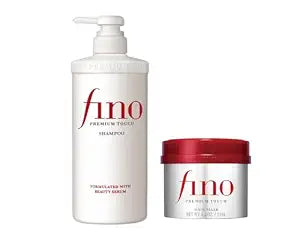 Fino Premium Shampoo and Hair Mask Set, Deep Repair Bundle