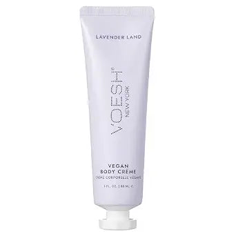 VOESH Vegan Body Creme - Skin Moisturing Cream, K-Beauty Korean Skincare, Lavender Land - 3oz