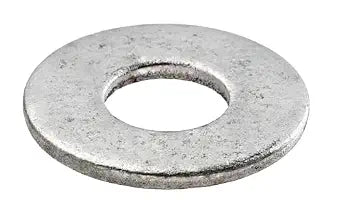 1/2 USS Thick Flat Washer (100 Pack) 1/2" x 1-3/8" Hot Dip Galvanized Steel, Meets ASME B18.21.1 Industrial/Commercial Grade by Makers Bolt