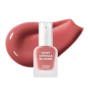 House of Hur Liquid Blusher ��������� Korean Makeup Hydrating Liquid Blush ��������� Water-Based, Blendable + Buildable ��������� Hyaluronic Acid + P