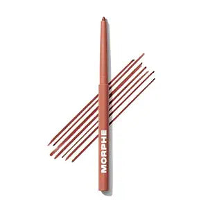 MORPHE Soulmatte Gel Lip Liner - Creamy Lip Pencil with a Matte Formula - Precision Contour Pencil with Sweet Almond & Tea Seed Oil for Long-Lasting Definition - Whipped (0.007 oz)