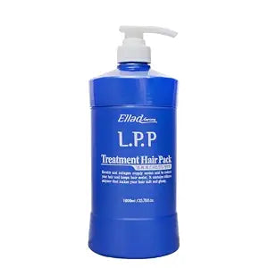 K-Beauty Ellad LPP Hair Repair Treatment 33.8 Ounce – Korean Professional Formula with Hydrolyzed Keratin, Collagen, Argan Oil & Grape Seed – Deep Moisture & Shine for Damaged, Dry, Color-Treated Hair