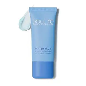 Doll 10 Waterblur Hydrating Face Primer w/Cloudberry��� Silicone-Free Blurring Primer for Mature, Dry & Sensitive Skin��� Pore Minimizing Makeup Primer w/Ceramides, Hyaluronic Acid & Peptid