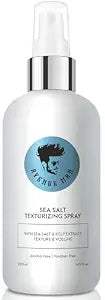 Avenue Man Sea Salt Spray for Men - Texturizing & Thickening Sea Salt Hair Spray for Men with Kelp and Brown Seaweed Extract - Paraben, Sulfate-Free - Add Volume and Texture Beach Hair Spray 6.76 Oz