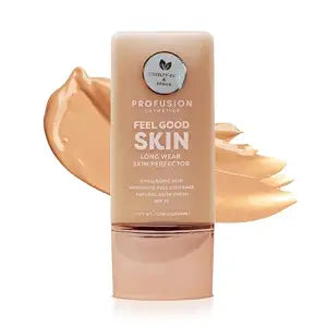 Profusion Cosmetics Lightweight Liquid Foundation for a Flawless and Elegant Radiance, Breathable Makeup that Improves Uneven Skin Tone, Vegan & Cruelty-Free - Light 1