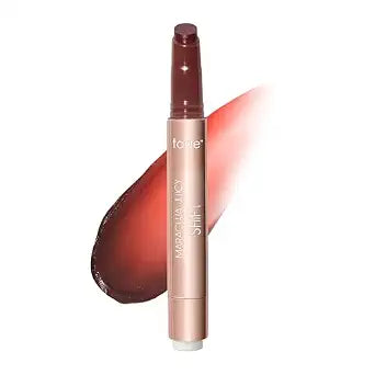 tarte maracuja juicy lip shift ��������� Hydrating & Volumizing Lip Plumper Gloss Balm, Hyaluronic Acid, pH-Powered Plumping Lipgloss, High Shine Finish, Vegan &