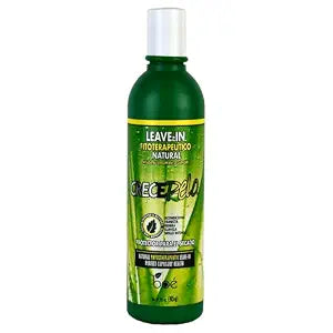 CrecePelo Natural Phytotherapeutic Leave-In Cream 12.5 oz – Heat & Chemical Protection – Intense Hydration & Shine – Anti-Breakage Hair Repair for All Hair Types