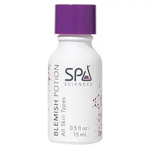 Spa Sciences - Blemish Potion - Made in the USA, For All Skin Types - 0.5oz
