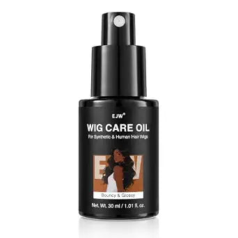 EJW Wig Oil Spray for Synthetic & Human Hair, Lightweight Shine, 1.01 fl oz