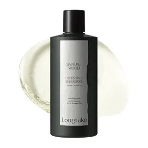 LONGTAKE Sandalwood Intensive Hair Perfume Clarifying Shampoo 10.1 Fl Oz, 300MLㅣVolumizingㅣAnti-frizzㅣImproves softnessㅣFor All Types