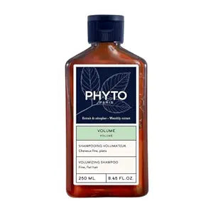 PHYTO Volume Volumizing Shampoo for Fine & Thin Hair | Vegan, Sulfate-Free, Silicone-Free | Lightweight Cleanse, Instant Body & Lift | Made in France | 8.45 fl oz