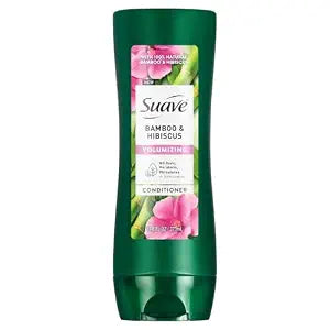 suave+ Bamboo Hibiscus Volumizing Conditioner for Fine Hair, 12.6 fl oz