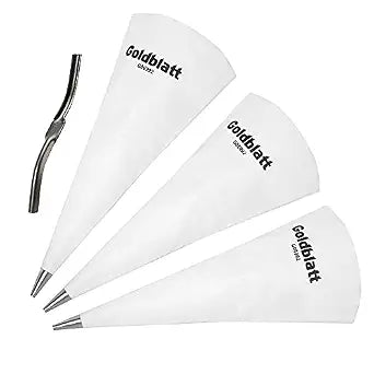 Goldblatt 4 Pieces Masonry Grout Mortar Bag Set with Brick Jointer for Tile