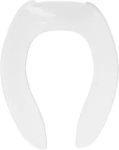 Centoco Elongated Toilet Seat, Open Front, Heavy Duty Commercial, White