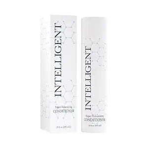 INTELLIGENT Super Volumizing Hair Loss Conditioner - Strengthens Weakened Hair and Maximizes Volume | All Hair Types for Men and Women | 10 fl oz (290 ml)