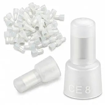BAOMAIN CE8 8-6 AWG Closed End Wire Crimp Caps 50-Pack