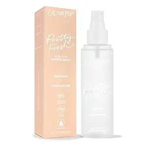 ColourPop Pretty Fresh Hydrating Setting Mist - Vegan Micro-Fine Makeup Finishing Spray with Hyaluronic Acid and Coconut Water for Dewy, Long-Lasting Wear - Lock It In (3.4 Fl Oz)