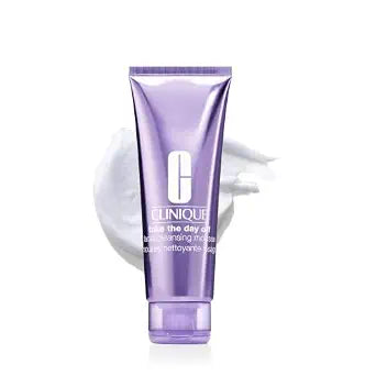 Clinique Take The Day Off Facial Cleansing Mousse With Hyaluronic Acid + Glycerin | Dissolves Makeup, Sunscreen + Pollution | For All Skin Types, 4.2 Fl Oz