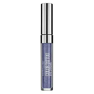 Maybelline New York Color Tattoo Eye Chrome Eyeshadow, Bold Sapphire, 0.11 fl. oz.