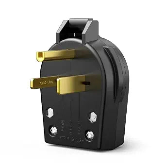 Bestarc 50A Power Plug NEMA 6-50P 50Amps 250V Power Plug Heavy-Duty NEMA