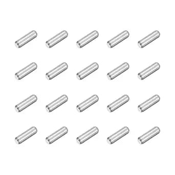 uxcell 120Pcs M2x6mm 304 Stainless Steel Dowel Pin,Shelf Support Peg Pin