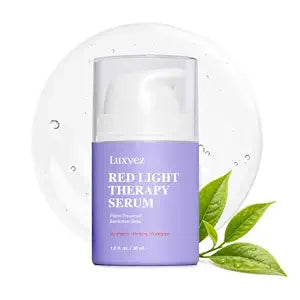 Red Light Therapy Activation Serum for Face – Hydrating & Firming Booster for LED Red Light Devices – Anti-Aging Green Tea Serum with Niacinamide, Hyaluronic Acid, Peptides & Collagen – 1 fl oz