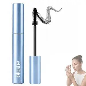 Blushe Lash Serum Mascara, Korean Fiber Lengthening Mascara, New Upgrade Blush Korean Mascar, Waterproof Smudge-Proof Lash Makeup