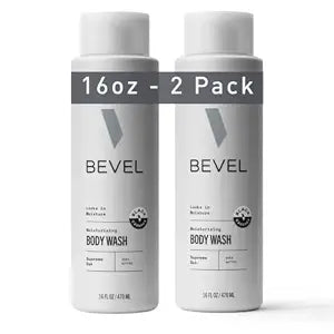Bevel Moisturizing Body Wash for Men, Supreme Oak Scent with Shea Butter