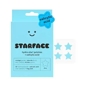 Starface Hydro-Star® Blue Hydrocolloid Star Patch, 36 ct